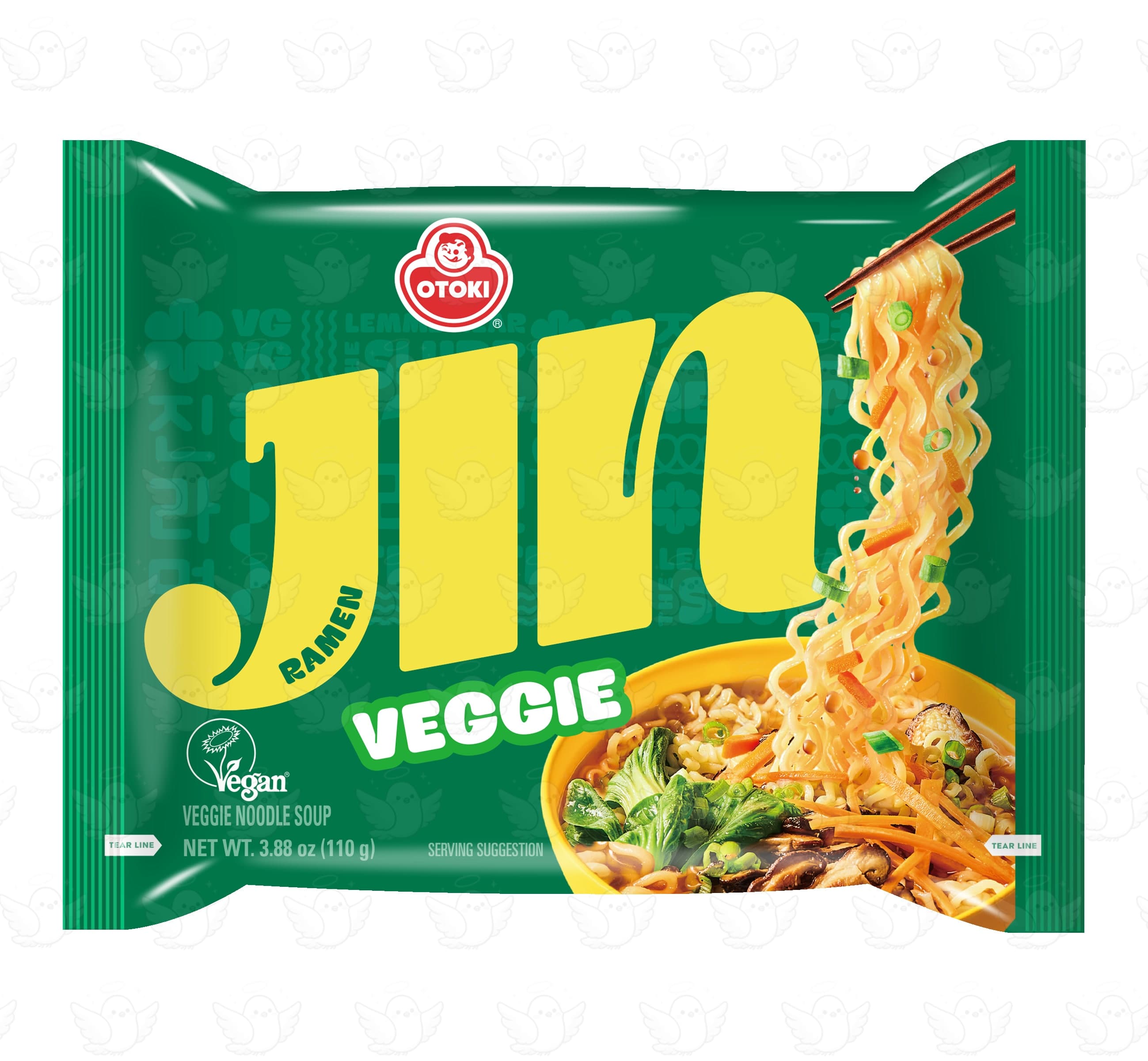 Ramen Jin Veggie  X Jin BTS