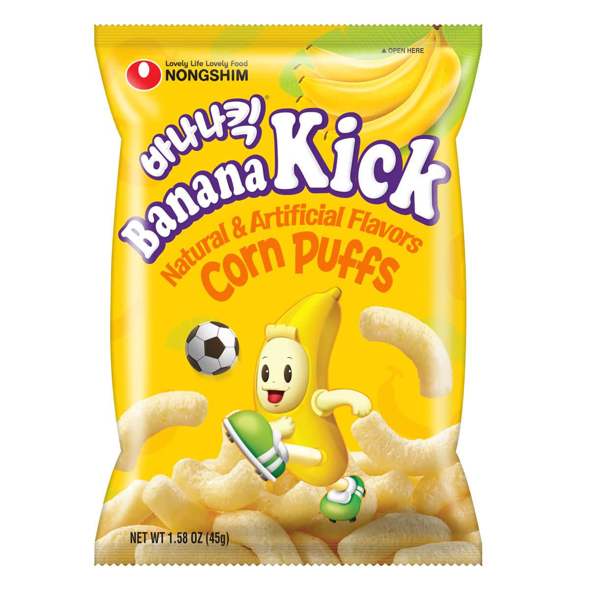 Banana Kick Snack 45grs