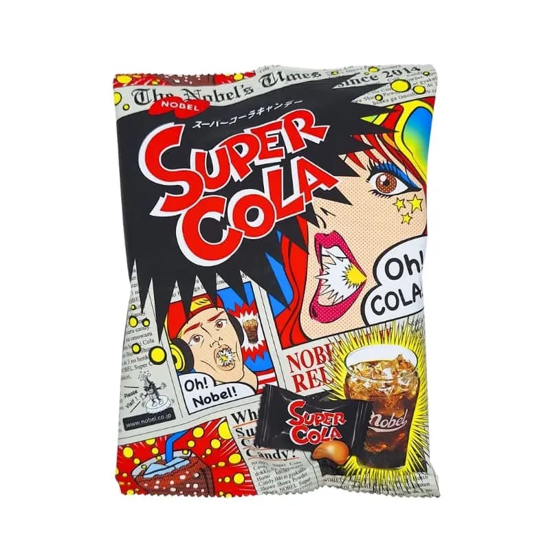 Caramelo Super Cola Ácidos - Nobel Japonés