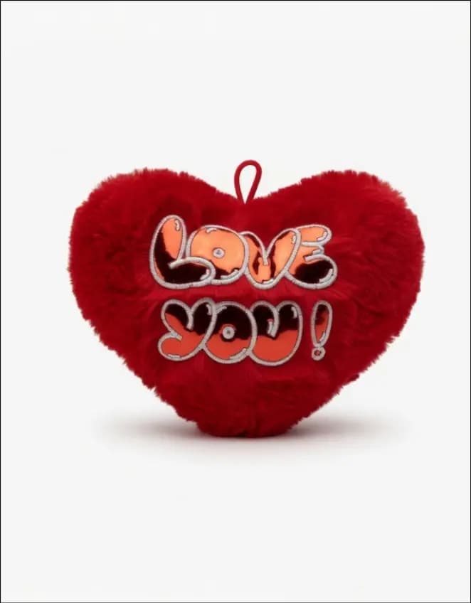 Peluche Colgante de Corazon (Love You!)