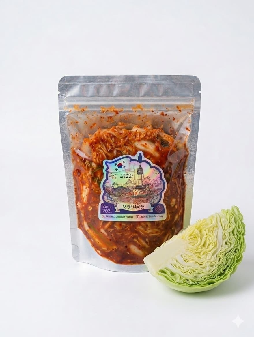 500g Yangbaechu Kimchi (Repollo)  Cheonsa in Travel